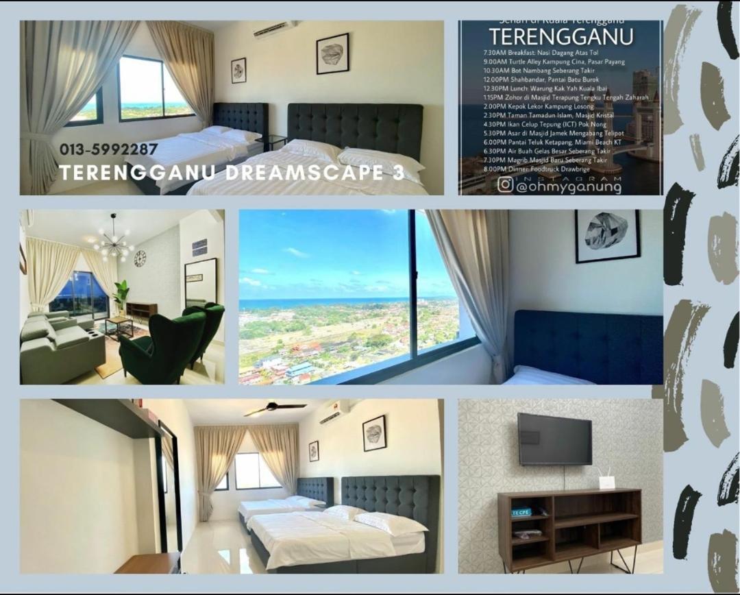 Terengganu Dreamscapes At Icon Residence, Spacious With Nature View กัวลาตรังกานู ภายนอก รูปภาพ