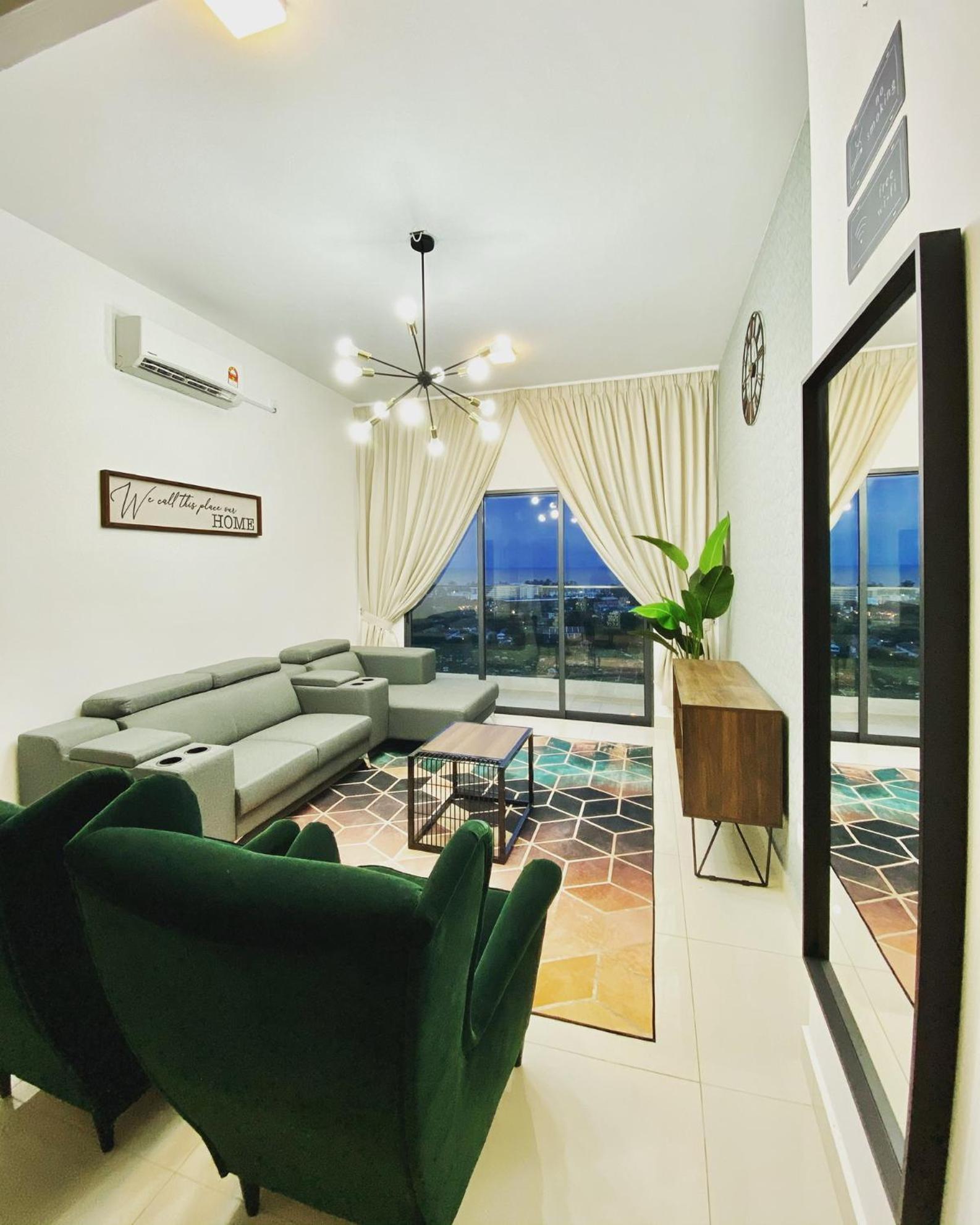 Terengganu Dreamscapes At Icon Residence, Spacious With Nature View กัวลาตรังกานู ห้อง รูปภาพ